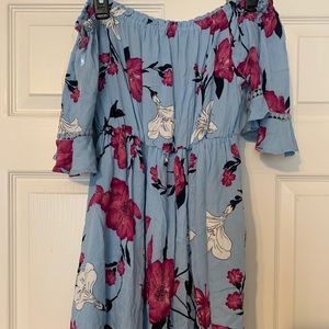 Off the shoulder dress